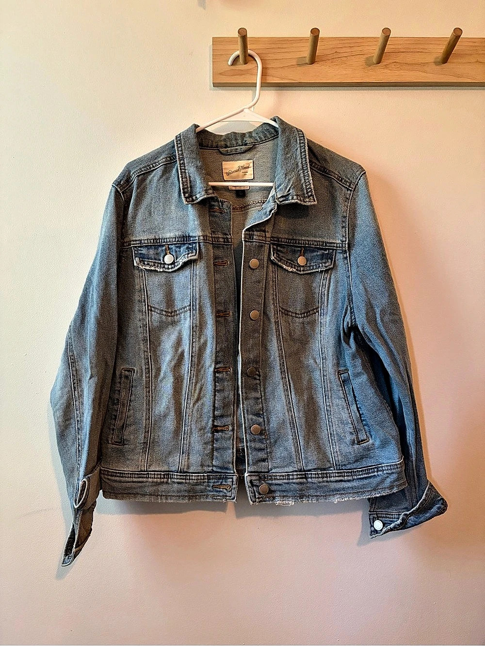 Universal Thread FREEDOM JACKET Denim Jacket Blue XXL